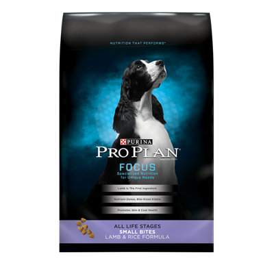 PRO PLAN® FOCUS ALL LIFE STAGES Small Bites Lamb & Rice Formula