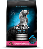 PRO PLAN® FOCUS® ADULT Sensitive Skin & Stomach Salmon & Rice Formula