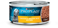 PRO PLAN® FOCUS PUPPY Chicken & Brown Rice Entree Classic
