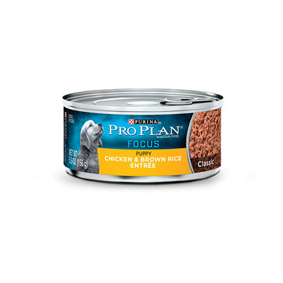 PRO PLAN® FOCUS PUPPY Chicken & Brown Rice Entree Classic