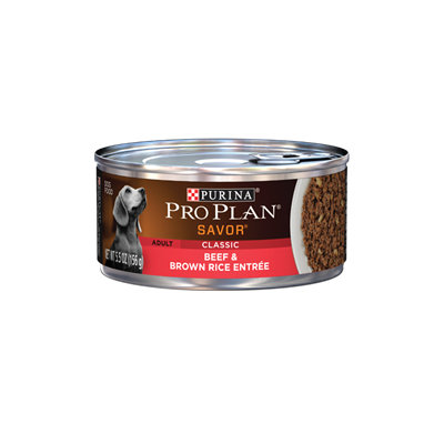 PRO PLAN® SAVOR® ADULT Beef & Brown Rice Entree
