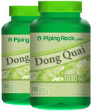 Piping Rock Dong Quai 1000 mg 2 Bottles x 180 Capsules