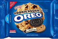 Nabisco Oreo Sandwich Cookies Chocolate Dough Flavor