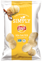 LAY'S® Simply Sea Salted Thick Cut Potato Chips