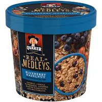 Quaker® Real Medleys Oatmeal+ Blueberry Hazelnut