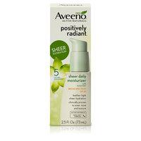 Aveeno Active Naturals Positively Radiant Sheer Hydration SPF 30