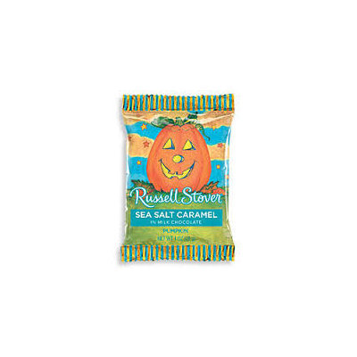 Russell Stover Pumpkin Sea Salt Caramel In Milk Chocolate