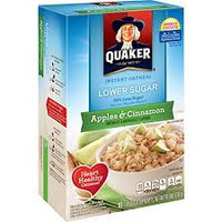 Quaker® Lower Sugar Instant Oatmeal Apples And Cinnamon