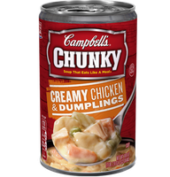 Campbell's® Chunky™ Creamy Chicken & Dumplings Soup