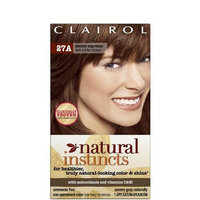 Clairol Natural Instincts 27A, Double Espresso, Dark Bronze Brown 1 Kit