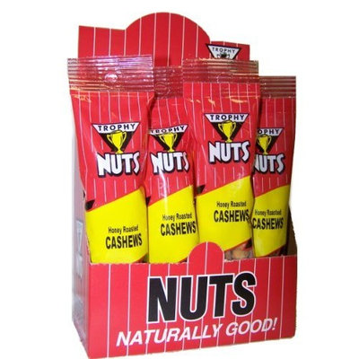 Trophy Nut Honey Roasted Cashews, 1.25-Ounce Bags (Pack of 24)