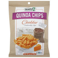 Simply 7 Cheddar Quinoa Chips, 3.5 oz, (Pack of 12)