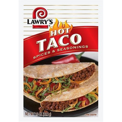 Lawrys Lawry's Taco Spices & Seasonings, (Hot)1.48 -Ounce Packets (Pack of 24)