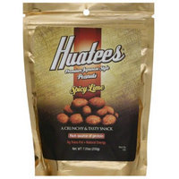 Huatees Spicy Lime Peanuts, 7.05 oz, (Pack of 6)