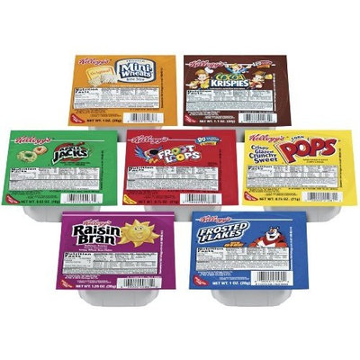 Kellogg's Cereal Favorites Variety Pack, Single Serve Bowls