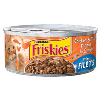 Friskies® Chicken & Tuna Dinner in Gravy Prime Filets Wet Cat Food
