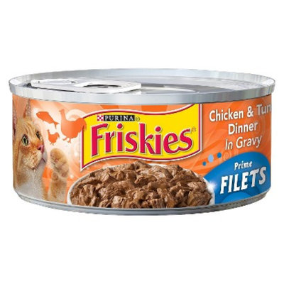Friskies® Chicken & Tuna Dinner in Gravy Prime Filets Wet Cat Food