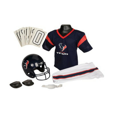 Franklin Sports NFL Texans Deluxe Uniform Set - Small