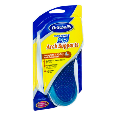 Dr. Scholl's Massaging Gel Women's Size 5-10 Arch Supports