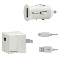 Just Wireless Mobile Phone Battery Charger - White (24004)