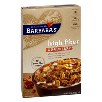 Barbara's High Fiber Cranberry Cereal