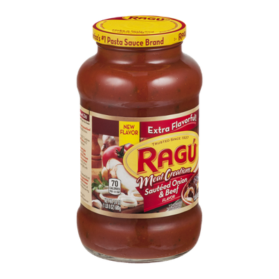 Ragu Meat Creations Sauce Sauteed Onion & Beef