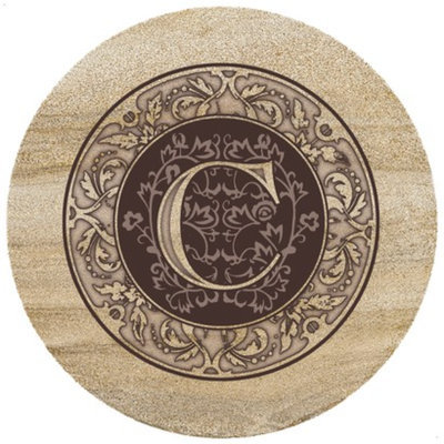 ThirtyStone Coasters Monogram C Trivet