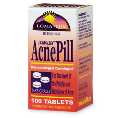 Loma Lux AcnePill - Homeopathic Medicine Tablets