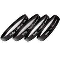 Vivitar Series 1 +1 +2 +4 +10 Close-Up Macro Filter Set with Pouch (62mm)