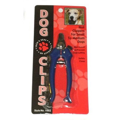 Dog Clips Dog Nail Clippers for Small to Medium Dogs with Nail Guard Comes in Black, Blue, or Red