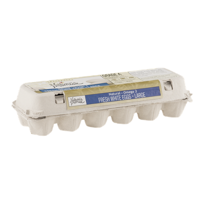 Nature's Promise Natural Fresh White Eggs Grade A Large - 12 CT
