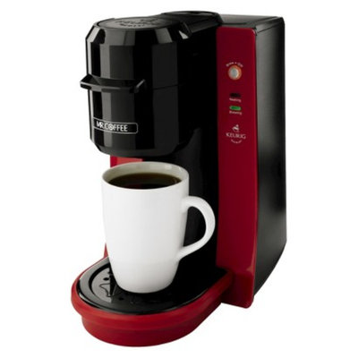Mr. Coffee Single Serve with Keurig Brewed Technology - Red