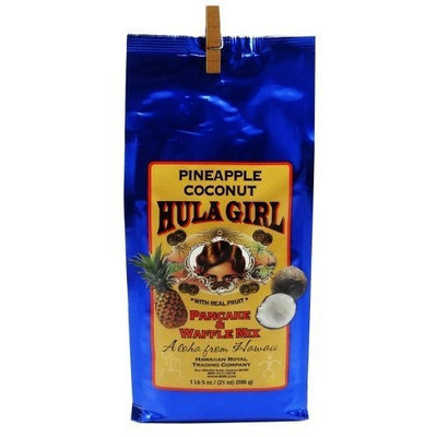 Hula Girl Pineapple Coconut Pancake & Waffle Mix