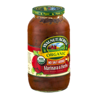 Walnut Acres Organic Pasta Sauce Marinara & Herbs No Salt Added