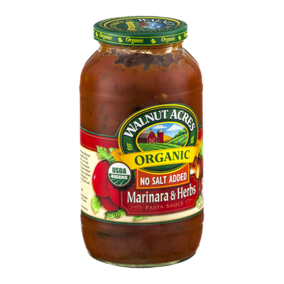 Walnut Acres Organic Pasta Sauce Marinara & Herbs No Salt Added