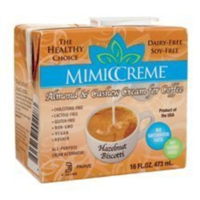 Mimiccreame, Coffee Creamer Hzlnt, 16 FO (Pack of 12)