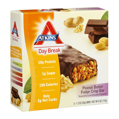 Atkins Day Break Peanut Butter Fudge Crisp Bar