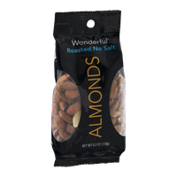 Wonderful Almonds Roasted No Salt