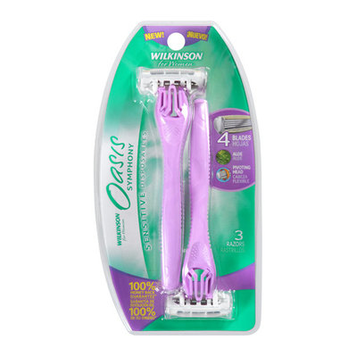 Wilkinson for Women Oasis Symphony Sensitive Disposables Razors
