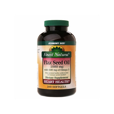 Finest Flaxseed Oil 1000Mg with 700Mg Omega 3