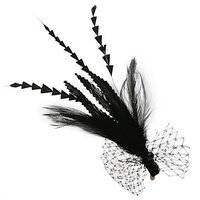 Jane Tran Hair Accessories Feather Clip