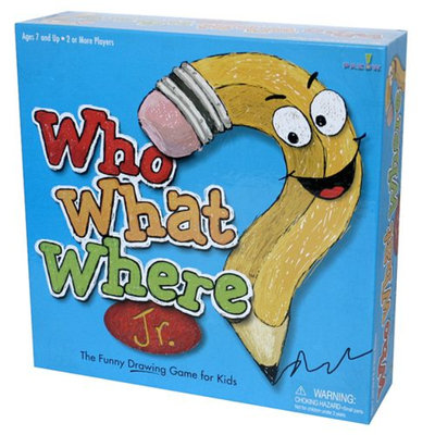University Games UNIVERSITY GAMES Who? What? Where? Junior Drawing Game