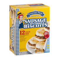 Odom's Tennessee Pride Sausage & Buttermilk Biscuits - 12 CT
