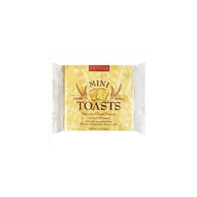 Divina Toast Mini 2. 82 OZ -Pack Of 24