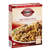 Boston Market Home Style Meals Beef Steak & Pasta