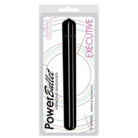 Power Bullet Executive 3-Speed Wireless Waterproof Bullet, Black