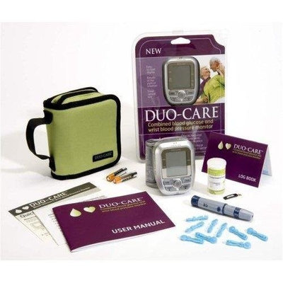 GenExel Sein GenExel-Sein Duo-Care Wrist Blood Pressure/Glucose Meter Kit