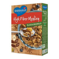 Barbara's Bakery Barbara's High Fiber Medley Cereal, Flax & Granola, 12 Ounce (Pack of 6)