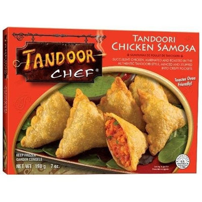 Deep Foods Drop Ship Tandoor Chef Tandoori Chicken Samosa, 7-Ounce Packages (Pack of 12)
