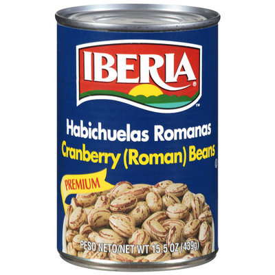 Iberia Premium Roman Cranberry Beans, 15.5 oz